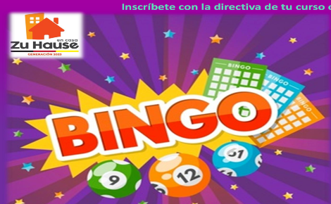 Invitación al BINGO ZU HAUSE!