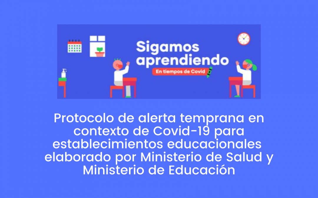 Protocolo de alerta temprana + Video