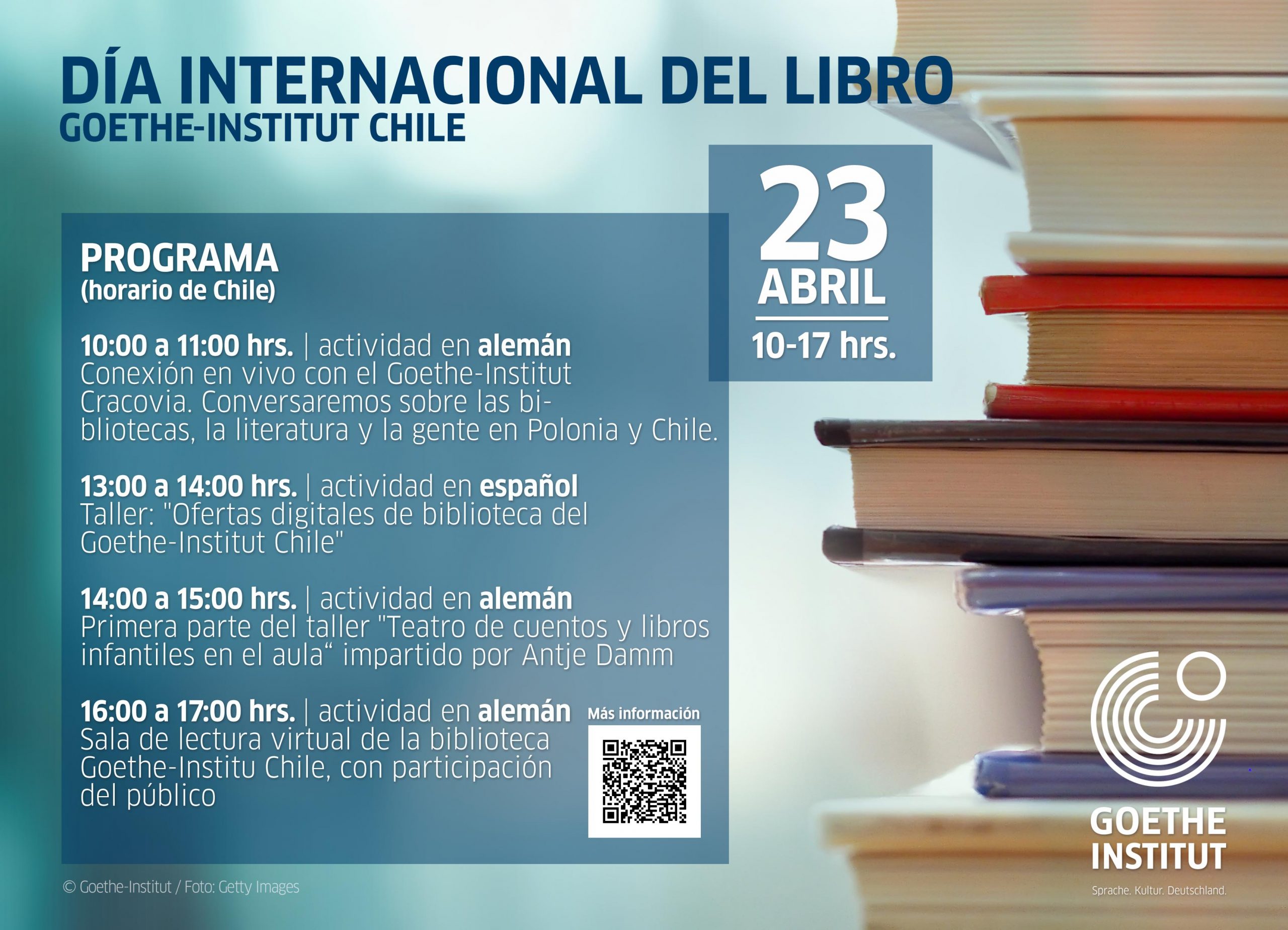 Flyer Día del libro 2021