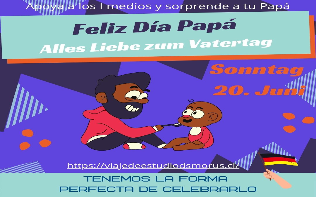 Celebra el día del padre y ayuda a los primeros medios.