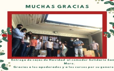 Cajas de Navidad con 4 familias